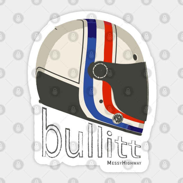 Bell Bullitt SE RSD Gloss Viva Motorcycles Sticker TeePublic